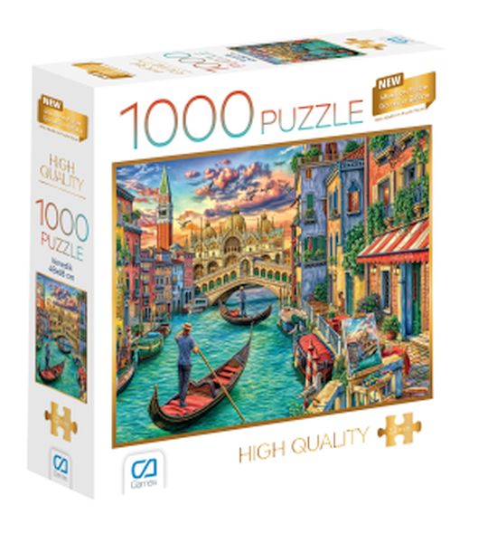 Venedik Sokakları Puzzle 1000
