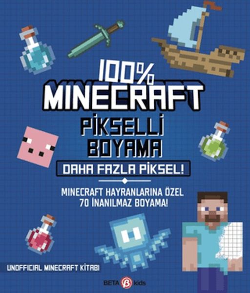 %100 Minecraft Pikselli Boyama - Daha Fazla Piksel