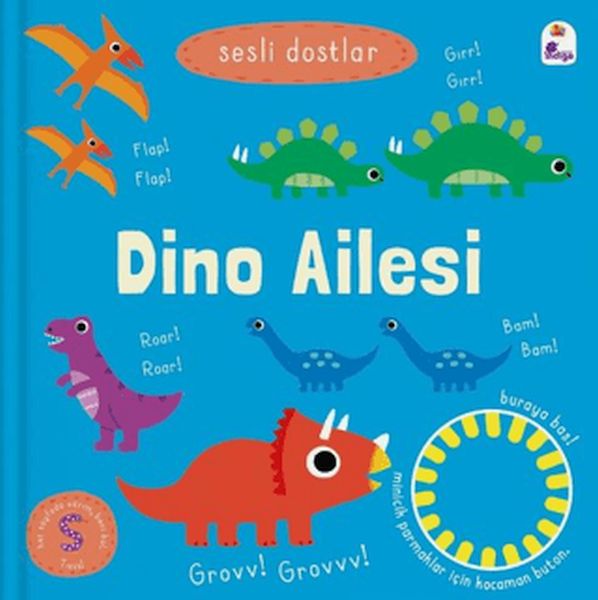 Sesli Dostlar - Dino Ailesi (Sesli Kitap)