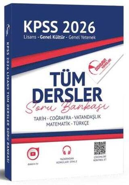 Doktrin Yayınları 2026 Kpss Genel Kültür Yetenek Tüm Dersler Tek Kitap Soru Bankası