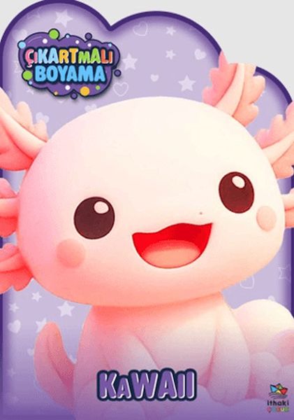 Kawaii Zamanı - Çıkartmalı Boyama Kitabı