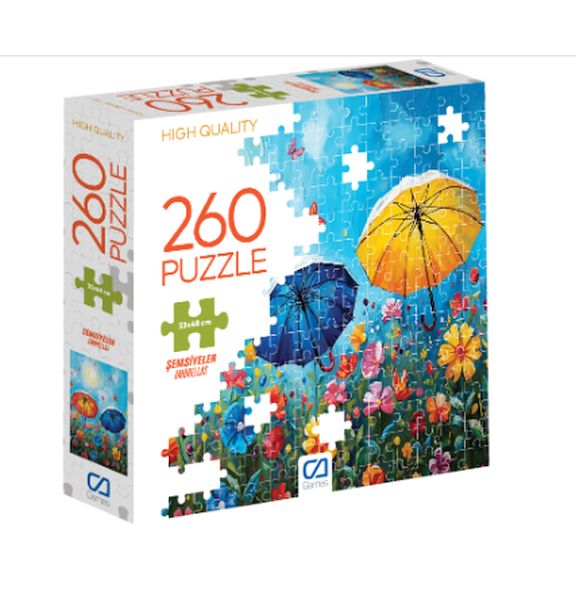 Şemsiyeler Puzzle 260