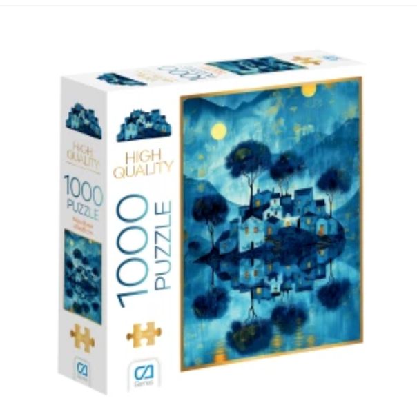 Mavi Evler Puzzle 1000