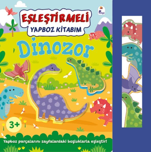 Eşleştirmeli Yap-Boz Kitabım: Dinozor