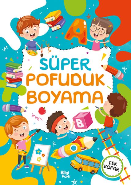 Süper Pofuduk Boyama Kitabı
