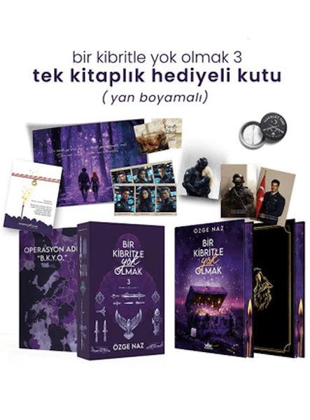 Bir Kibritle Yok Olmak 3 - Hediyeli Yan Boyamalı Kutu