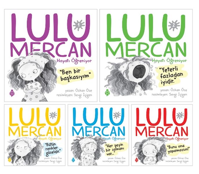 Lulu Mercan Hayatı Öğreniyor Seti (5 Kitap)