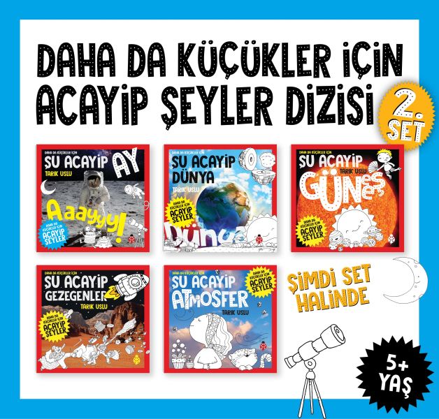Daha Da Küçükler İcin Acayip Seyler Seti 2 (5 Kitap)