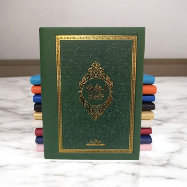 Çanta  Boy Termoderi Kapaklı 128 Sayfa Yasin Yeşil
