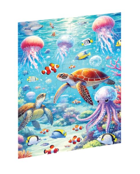 Okyanus Canlıları Ahşap Puzzle