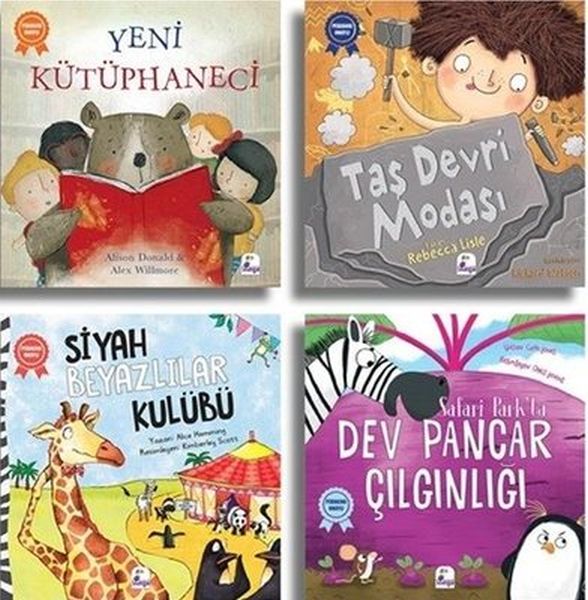 Set 2 Pedagog Onaylı Hikayeler-4 Kitap Takım