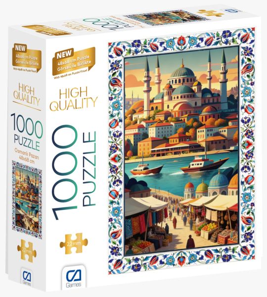 Osmanlı Pazarı Puzzle 1000