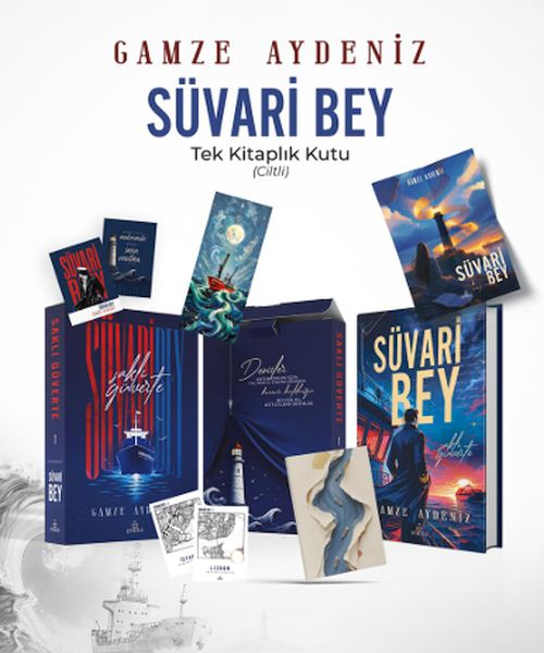 Süvari Bey 1: Saklı Güverte – Tek Kitaplık Kutu