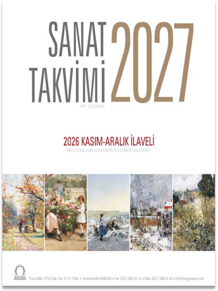 Sanat Takvimi 2027 Masa Takvimi