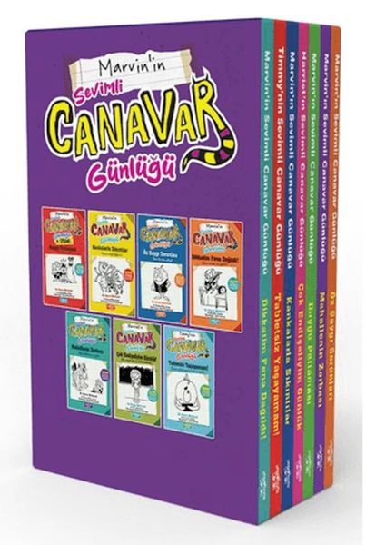 Sevimli Canavar Günlüğü (7 Kitap Takım)