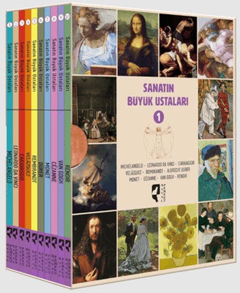 Sanatın Büyük Ustaları Seti (10 Kitap Takım)