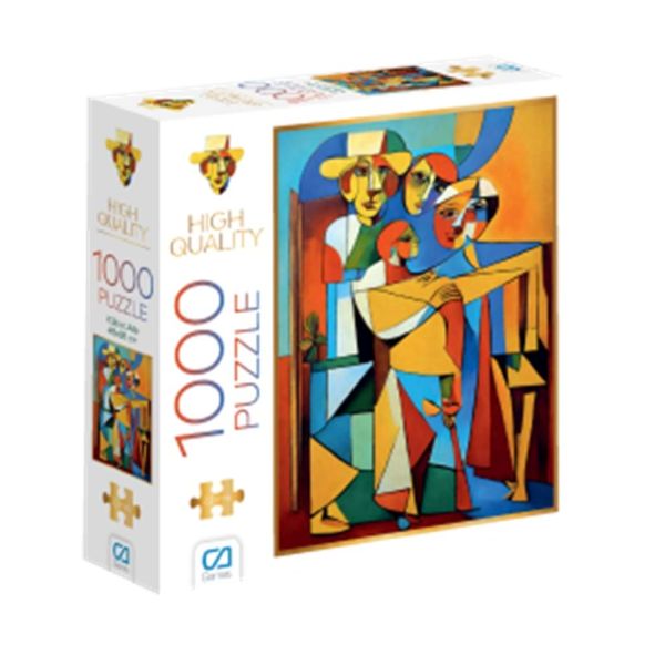 Kübüst Aile Puzzle 1000