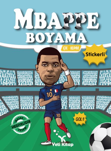 Mbappe Boyama Kitabı
