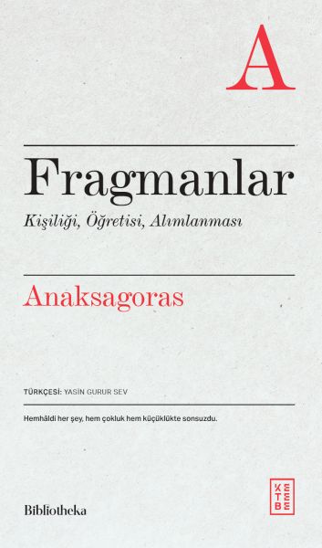 Fragmanlar Kişiliği, Öğretisi, Alımlanması