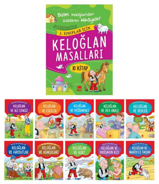 Etkinlikli Keloğlan Masalları (10 Kitap)
