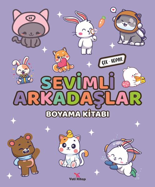 Sevimli Arkadaşlar Boyama Kitabı