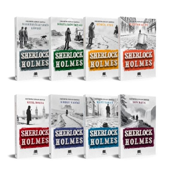 Sherlock Holmes Seti (8 Kitap Takım)