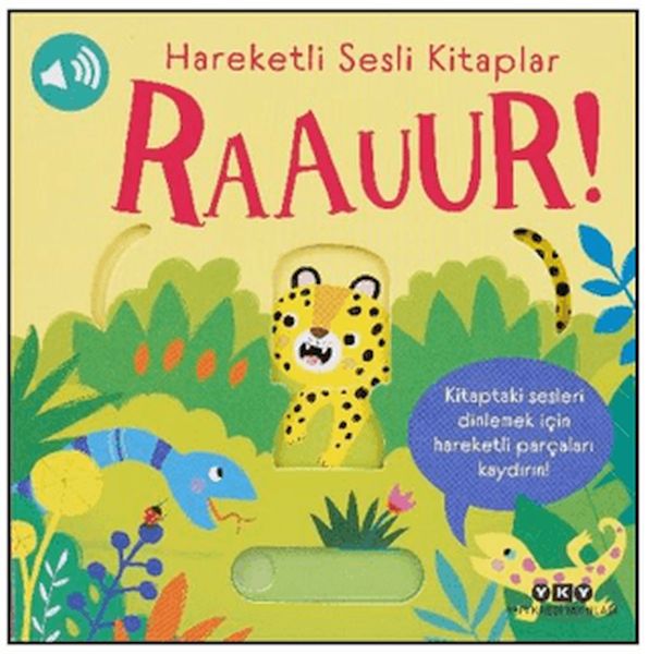 Hareketli Sesli Kitaplar - Raauur!