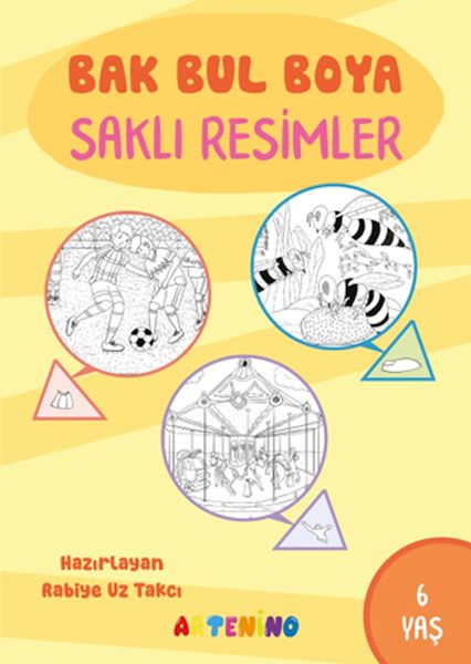 Bak Bul Boya – Saklı Resimler 6 Yaş