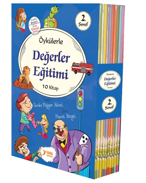 Öykülerle Değerler Eğitimi 2. Sınıflar İçin 10 Kitap Set