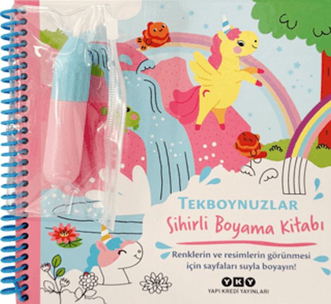 Sihirli Boyama Kitabı - Tekboynuzlar