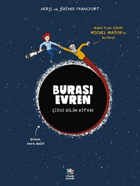 Burası Evren - Çizgi Bilim Kitabı