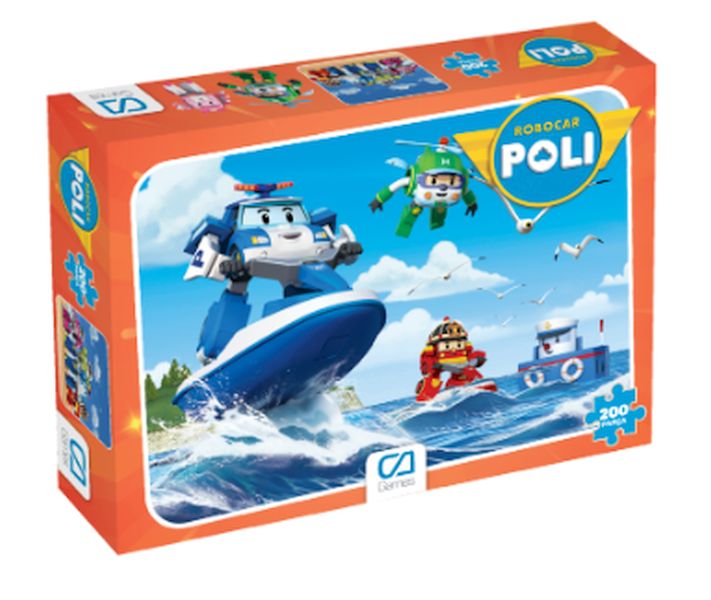 Robocar Puzzle 200