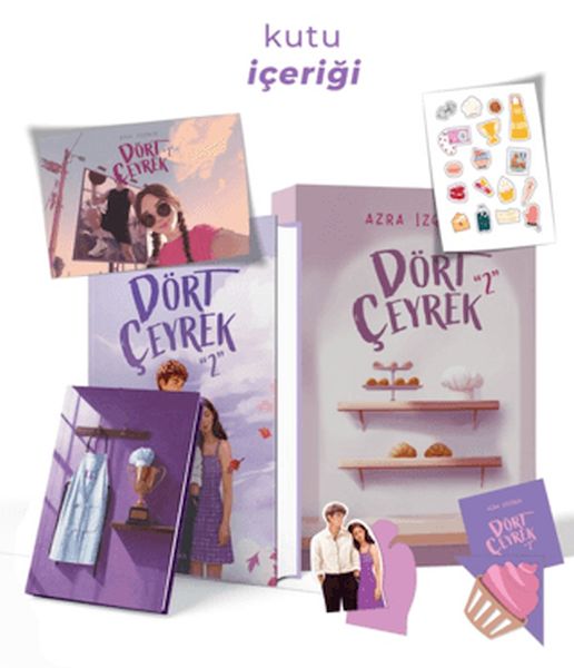 Dört Çeyrek 2 - Hediyeli Kutu (Ciltli)