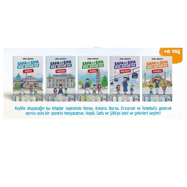 Safa İle Şifa Beş Şehir'de (5 Kitap)