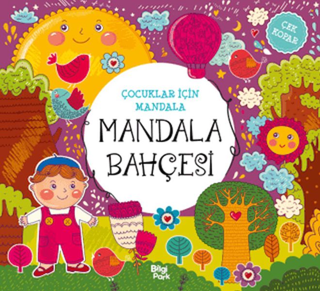 Çocuklar İçin Mandala - Mandala Bahçesi