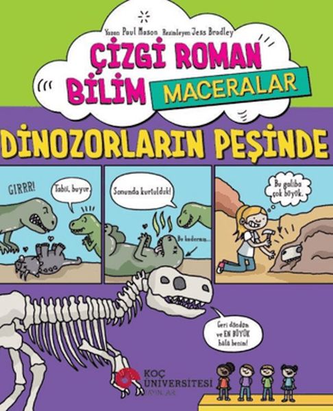 Çizgi Roman Bilim Maceralar - Dinozorların Peşinde